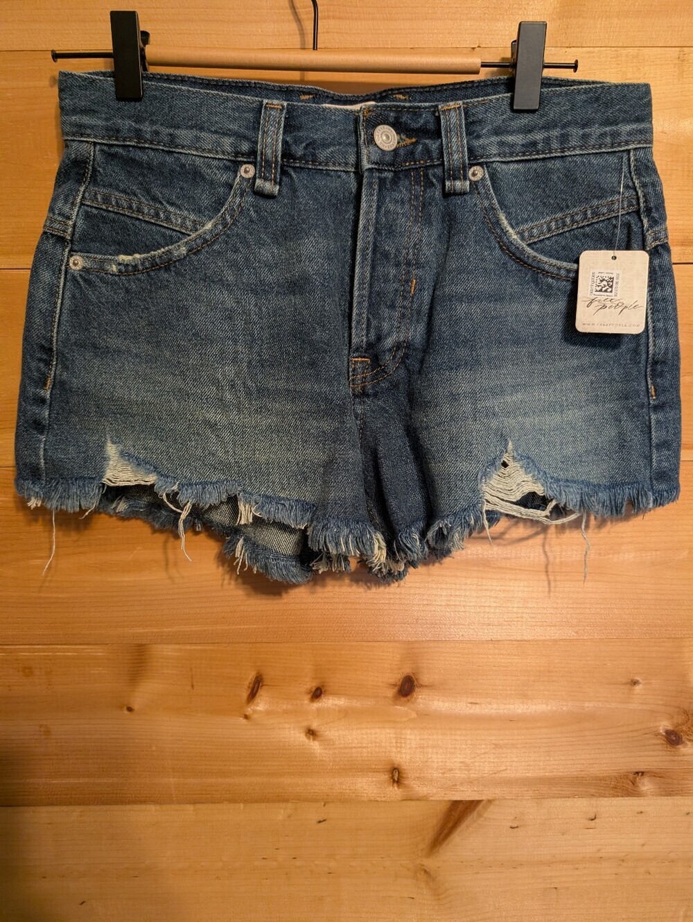 Free People Denim Shorts *25 * New With Tags